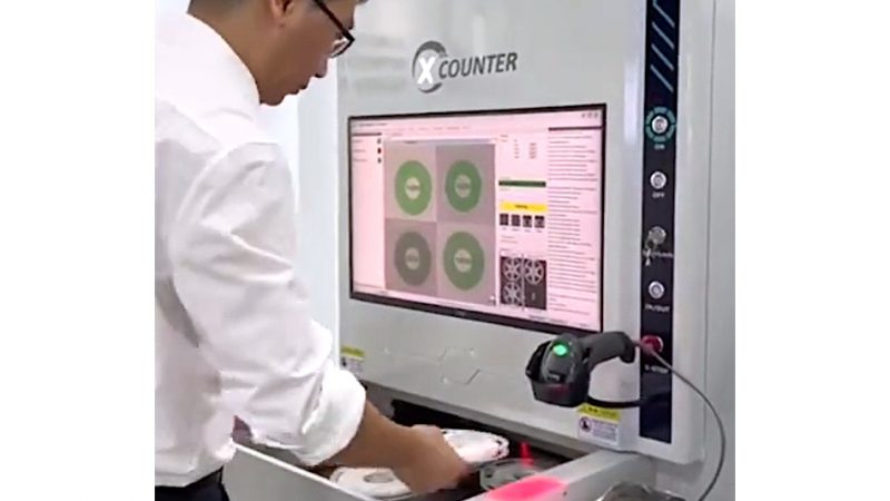 Röntgen-Bauteilzähler Unicomp CX7000L