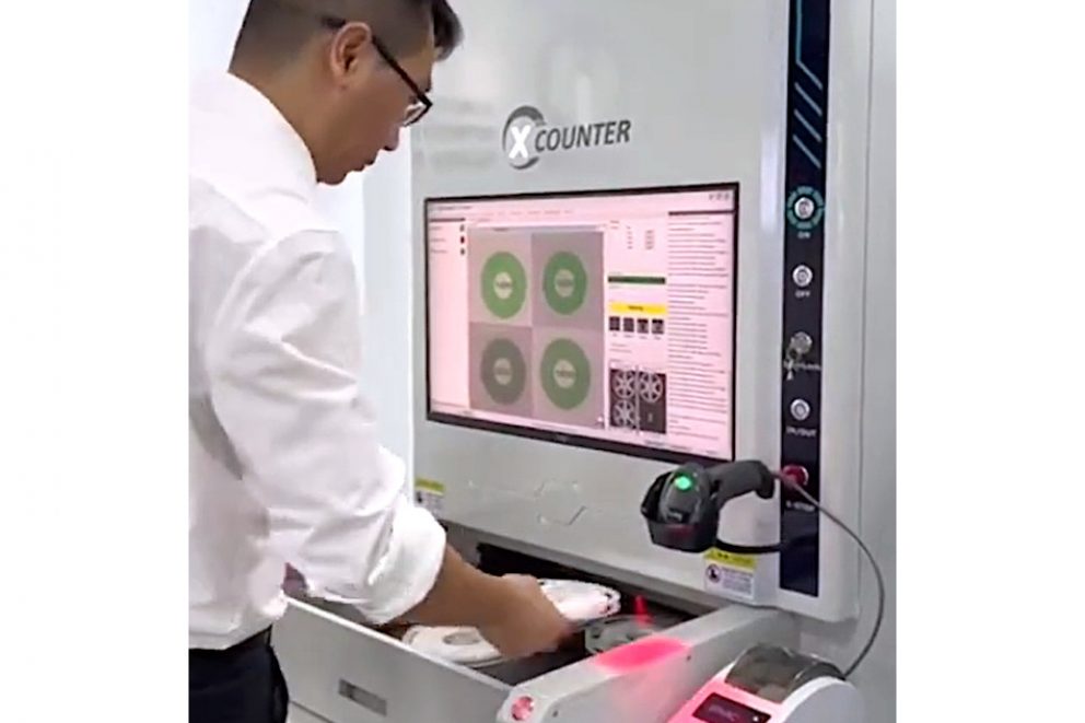 Röntgen-Bauteilzähler Unicomp CX7000L